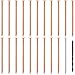 YOTNUS 20 Pcs Copper Nails for Killing Trees, Stumps & Roots - 3.5 Inch Long Come with Steel Nails Drill Nails Enabling the Copper Nails to Drive Into the Stump Without Bending (3.5 Inch, 20 Pcs)