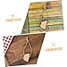 VICASKY 4pcs Salt Block for Cattle Deer Livestock Natural Mineral Source for Health and Growth Design for Outdoor Use Essential Nutrient for Animals