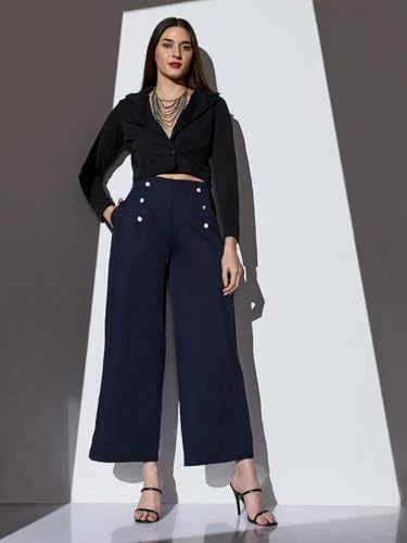 Image of Globus Women Trouser (8909389033390 Navy 30)