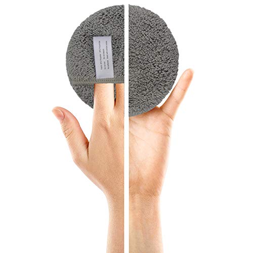 KinHwa Makeup Entferner Pads Wiederverwendbare Abschminkpads Waschbar Mikrofaser Abschminkpads Gesicht Superweich… - Image 5