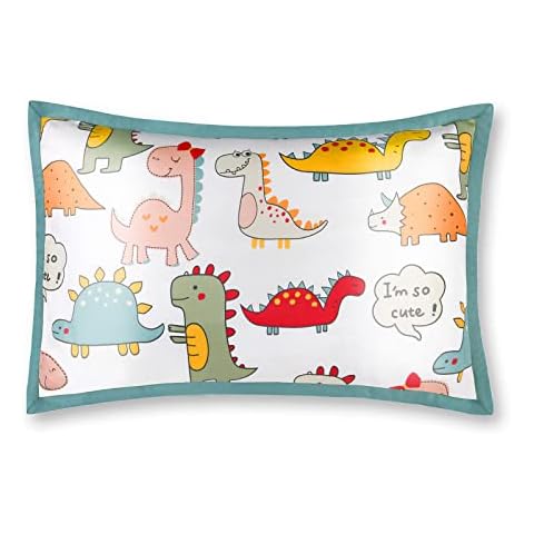 Vicloon Kinder Kissenbezug, Reine Baumwolle 60 Stöcke Baby-Kissenbezug Cover