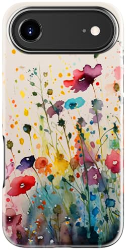 Coque iPhone 17 Air antichoc double couche compatible induction avec motifs