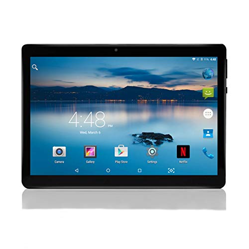 10 inch Android Tablet with IPS Screen, Unlocked Wi-Fi 3G Phablet 4 GB