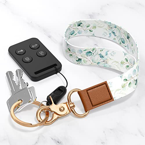 Image of Wrist Lanyard Key Chain, Wristlet Strap Keychain Holder for Women Men Car Keys Wallet Card Phone