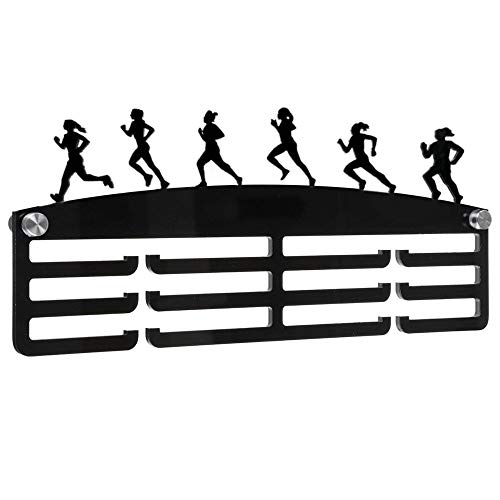 DHTOMC Sportmedaillehouder 300 x 115 x 5 mm acryl gepersonaliseerd 3-dieren-medaille-ophanghouder-rek decoraties weergeven - Image 6