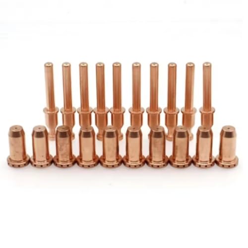 Welding Tools Nozzle Cutting Consumables Plasma Nozzle Rated Current SL40 Welding Torch 9-0094 WSP-10063 QIANGHAN (20Pcs, 9-0096 And 9-0094)