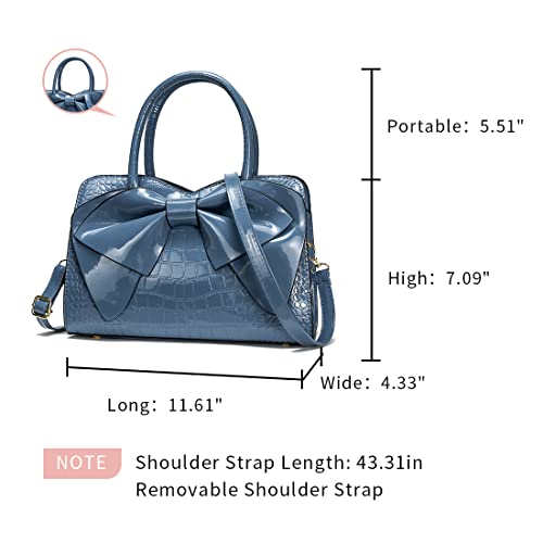 Image of JHVYF Women Tote bag Satchel Purses and Handbags for Women Shoulder Bags Bow Purse