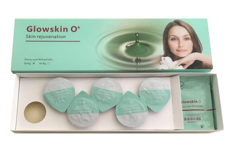 Glowskin O+ CO2 Oxygen Small Bubble Capsules Skin Rejuvenation and Brightening Kit for Skin Care Machine