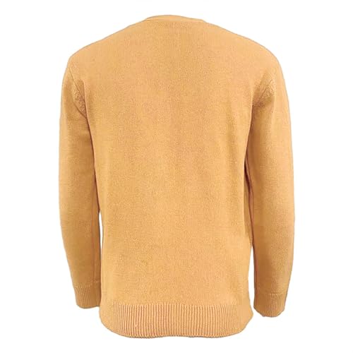 Men's Cardigan Sweaters Long Sleeve V-Neck Knitted Sweaters Fashion Open Front Textured Cardigans3
