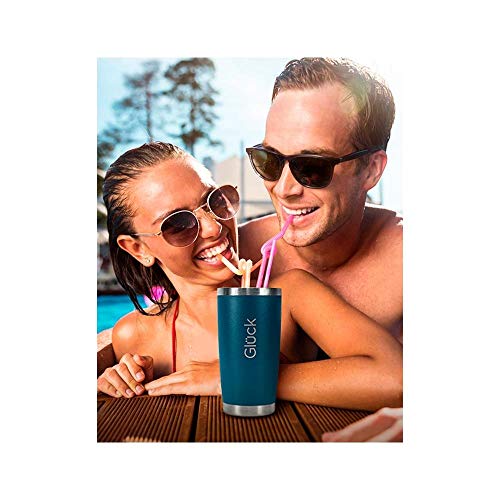 Copo Térmico Cerveja Lucky 591ml Inox Hammer Black Gluck