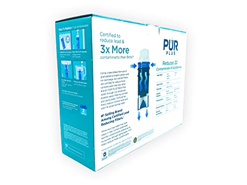 Pur Plus Pitcher Replacement Filters, 5 Pk #TOP3