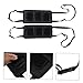 LIOOBO Car Fishing Rod Pole Holder Tie Straps Fixed Storage Pouches Rod Socks No Interference Legroom Friendly