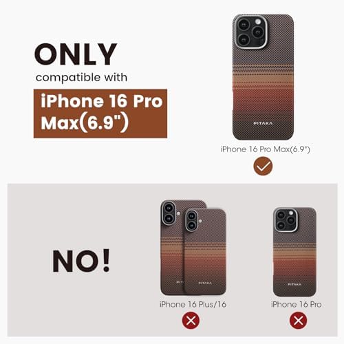 iPhone16 Pro Max PITAKAケース&マグネットスマホリング付き PITAKA】待望のiPhone 16シリーズ用「スマホケース」「多機能