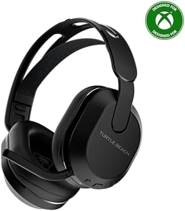 Turtle Beach Stealth 500 Wireless Gaming Headset Licensed for Xbox Series X|S, Compatible with Xbox One, Bluetooth, PC, Mobile, 40 Hr Battery, Memory Foam Cushions, Flip-to-Mute Mic, Black