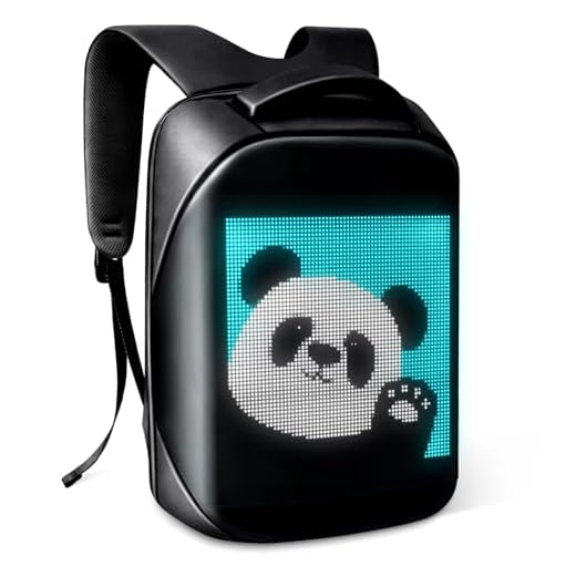 Tesinll LED Display Laptop Backpack