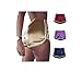 Produktbild Mangotree Damen Sport Shorts Glänzende Metallische Hosen Yoga Hot Shorts Aktive Lounge Shorts Tanz Shorts mit Farbigen Kanten (X-Large, 4 Stück(schwarz+Burgund+blau+Silber))