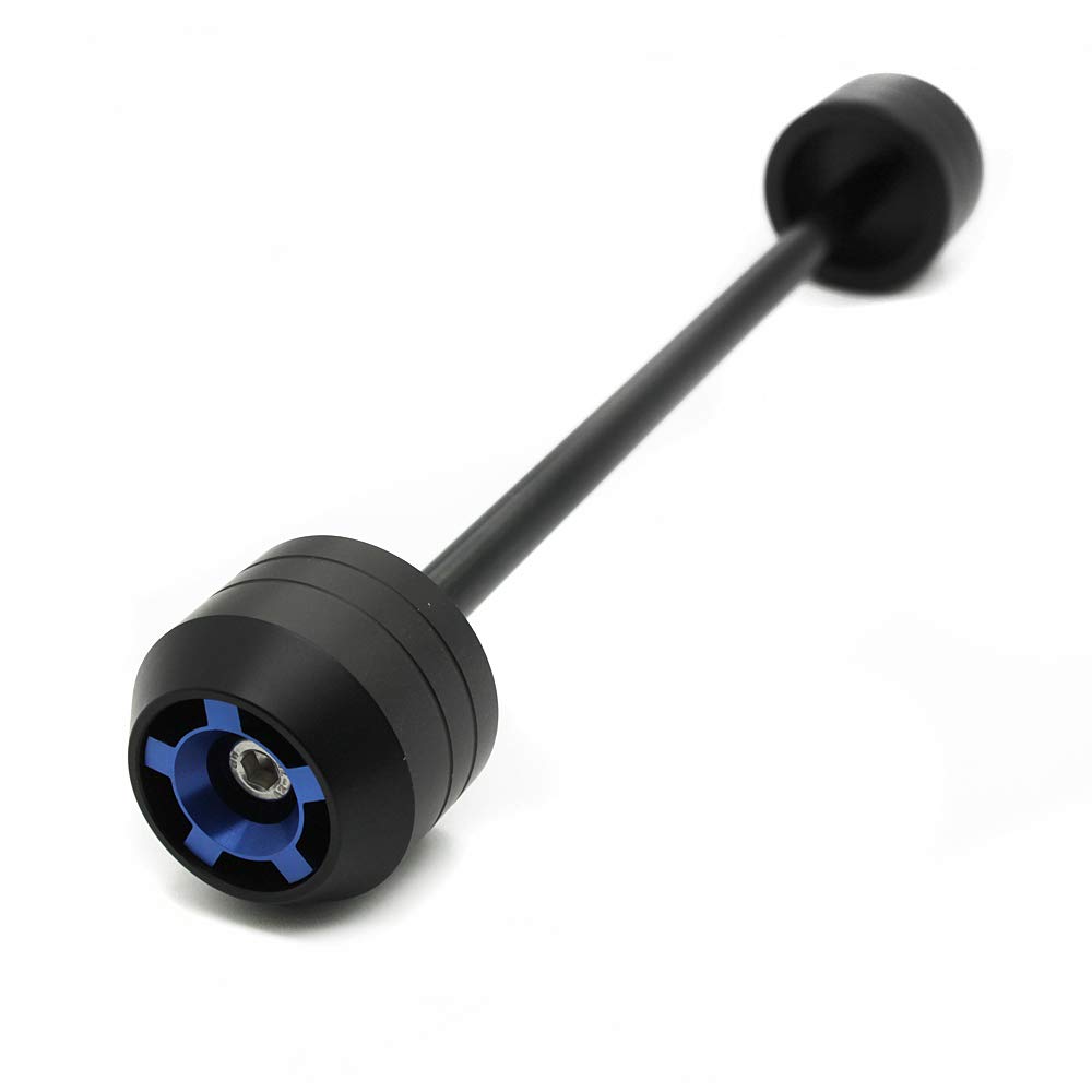 Front Axle/Fork Slider Protector For Suzuki GSX-R 600/750 (2001-2005) - Blue/Black