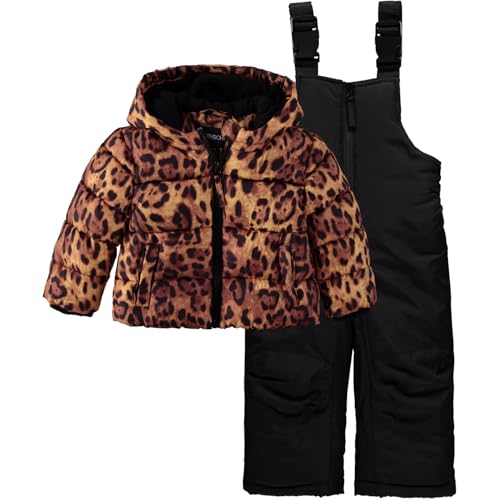 Rothschild Girls' Ski Jacket and Snowbib Snowsuit Set