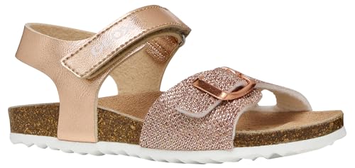 Geox J Adriel Girl C, Sandalias Niñas, Rose Gold 01, 37 EU