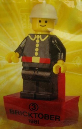 LEGO Exclusive Bricktober 1981 Retro Mini Figure #3 Fire Chief Bagged