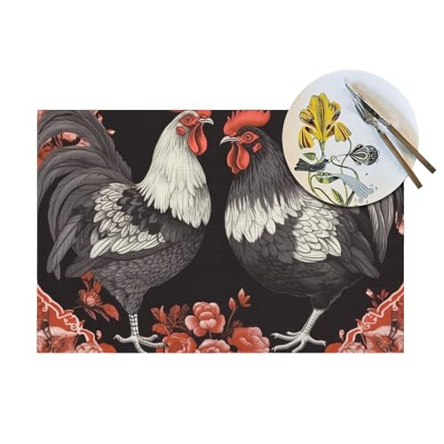 Sets de table lavables pour protéger des plats chauds - 6