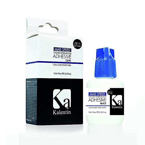 KALENTIN COLLA EXTENSION CIGLIA MAXI SPEED NERA ASCIUGA IN 2/3 SEC 10 ML