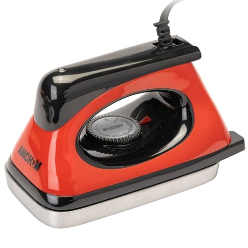 ANCHOM Ski Snowboard Wax Iron, Precise Temperature Control, Dual Voltage Switch...