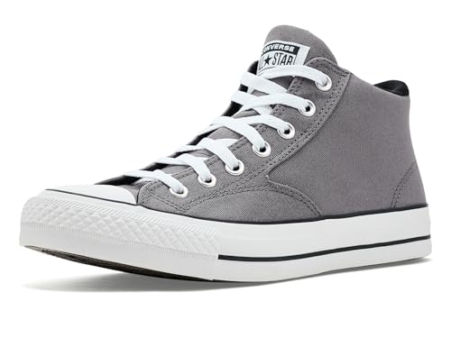 Converse Unisex Chuck Taylor All Star Malden Street Mid Top Darker Grey/White/Black Men 5 Women 7...