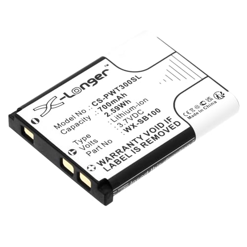 Batería compatible con Panasonic Attune II y HD3 repuesto para intercomunicador WX-CH455