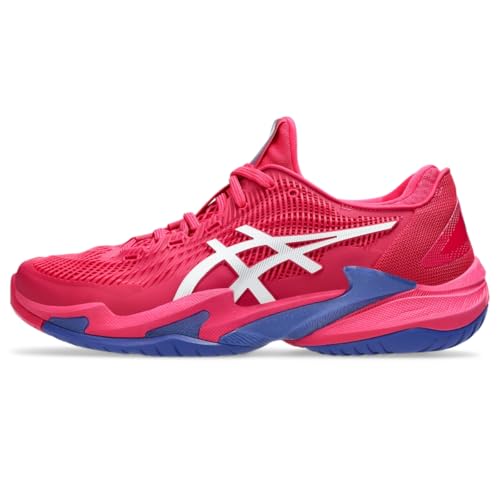 ASICS Women's Court FlyteFoam 3 Tennis Shoes, 9, Bright Rose/White - image 1