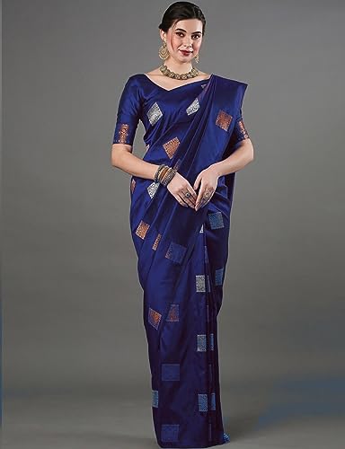 Image of Flosive Woven Kanjivaram Silk Saree With Border