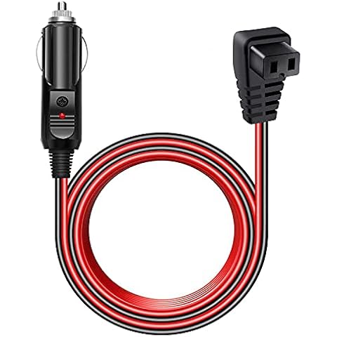 Cllena Car Refrigerator DC Power Cord, 12V/24V Car Fridge Cooler Power Supply Cables for Alpicool, COSTWAY, ARB, ICECO, Setpower, JoyTutus Cover