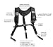 TradeGear Tool Belt Work Suspenders with Adjustable Velcro Shoulder Pads – Heavy Duty Tactical Suspenders for Optimum Comfort – Designed for Adjustable Fit, Includes Belt Loops for More Convenience