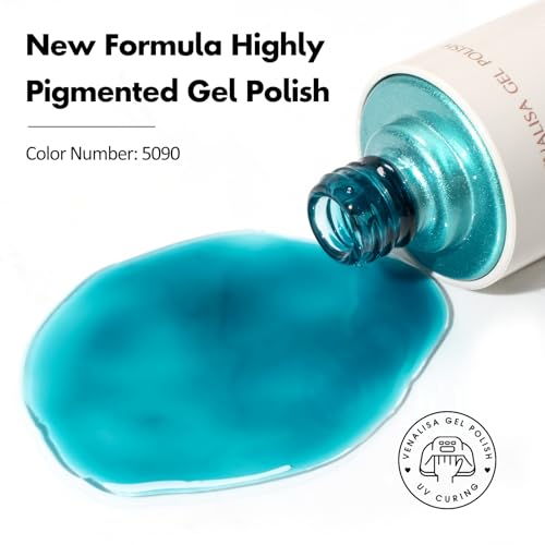 Esmalte en gel Jelly Blue 10ML transparente miniatura 2