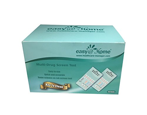 Easy@Home Multi-Drug Screen Test: at Home Drug Testing Kits Detecting Amphetamine Oxazepam Cocaine Morphine Cannabinoids Human Urine Sample Only - #EDOAP-754 (10 Pack) - Image 3