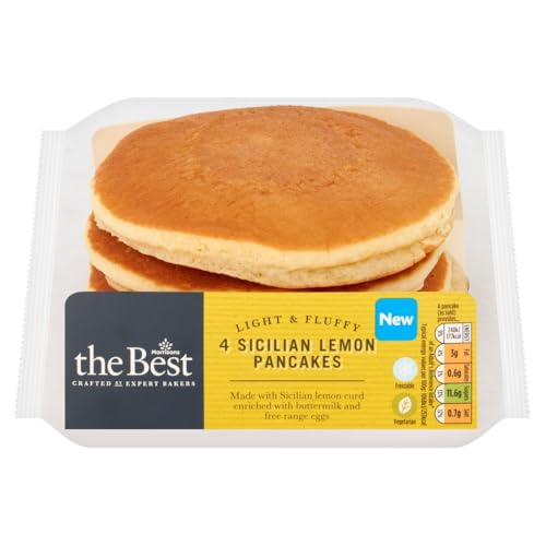 Morrisons The Best Sicilian Lemon Pancakes 4pk