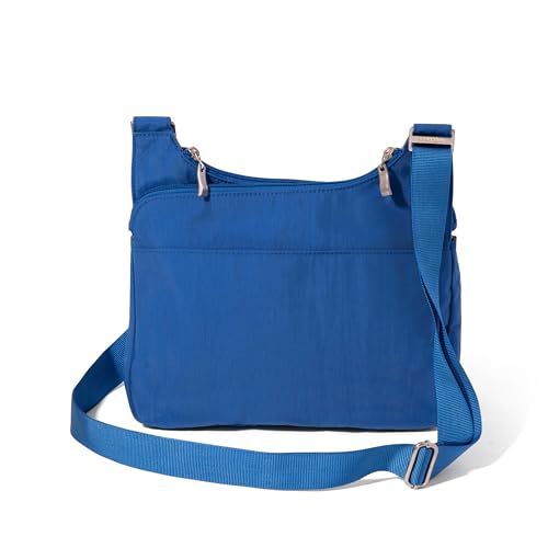 Image of Baggallini Crossbody Travel Bag 11x8.5 Lightweight Water-resistant Nylon Handbag