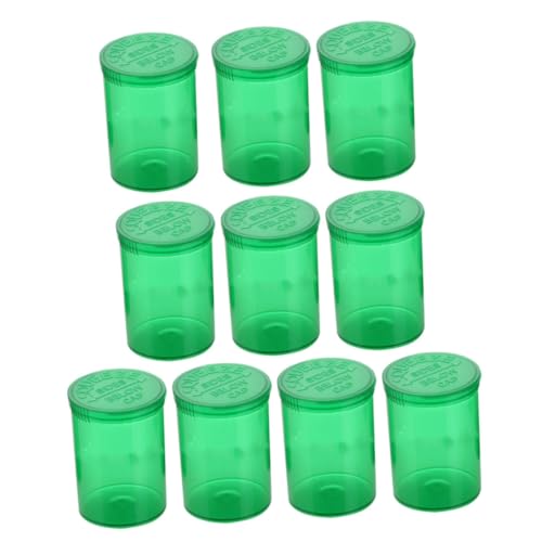 FELTECHELECTR 30個 子供の薬瓶 ウィークリーピルホルダー ミニ プラスチックピルケース ケミカルボトル カプセルボトル サンプル ピルチューブ ポケットピルケース ビタミンボトル 保管所 クラ