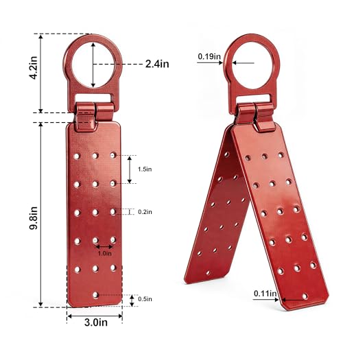 Image of Reusable Roof Anchor, Easy to Install Roof Bracket for Fall Protection, High Stength D-ring with Corrosion Resistant Materials for Roofing Safety, Comply to ANSI /OSHA