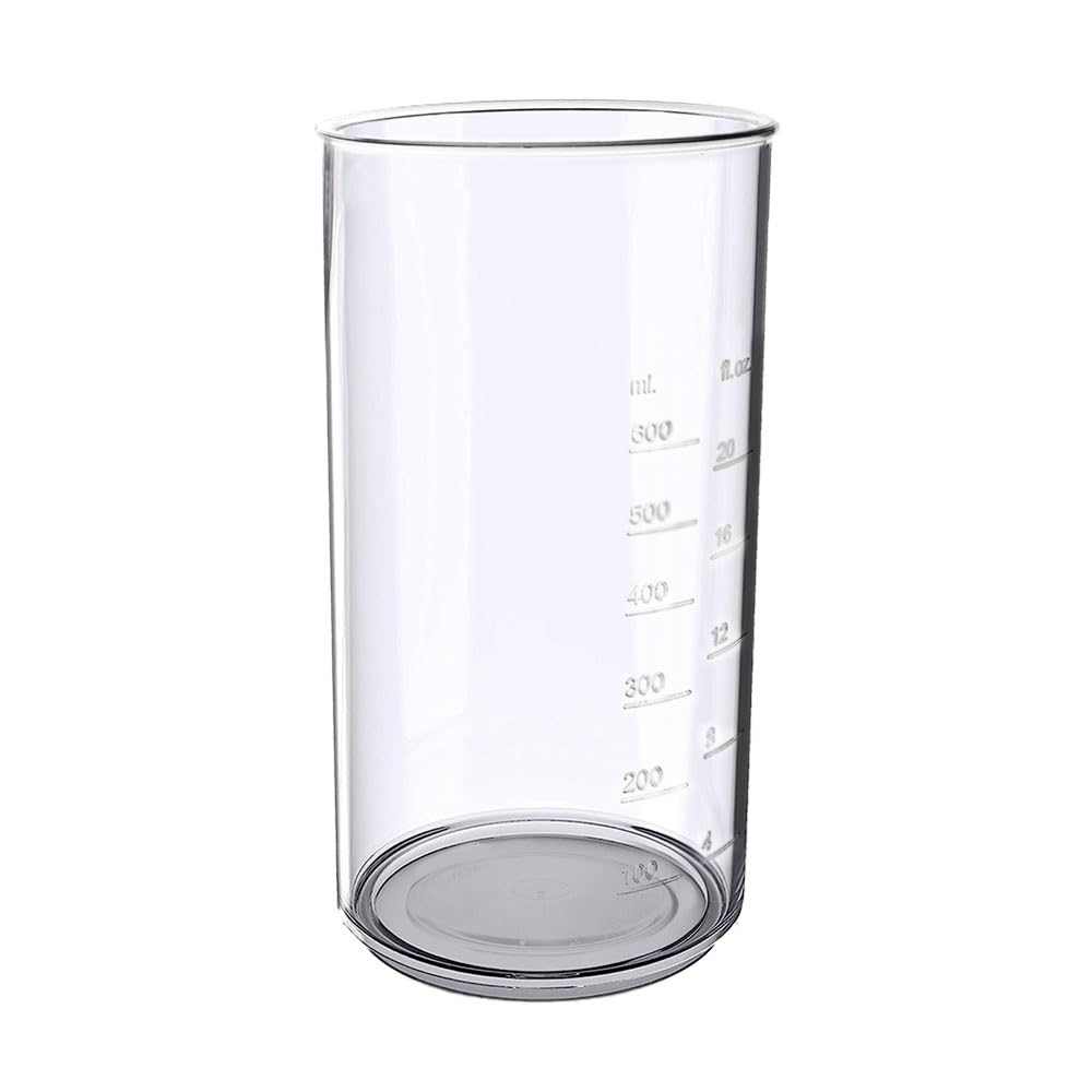 Anakel Home Measuring Cup of Plastic with Measurements for Hand Blenders | Kitchen Essentials 0.6L for Blending and Measuring food