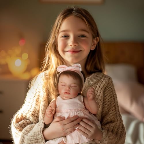Muñeca Reborn KSBD 20 pulgadas realista para niños 3+ miniatura 5