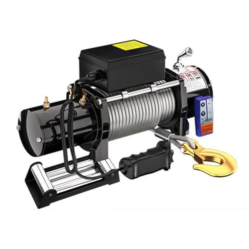 Cabrestante eléctrico inalámbrico 12v/24v 3000 lbs miniatura 1