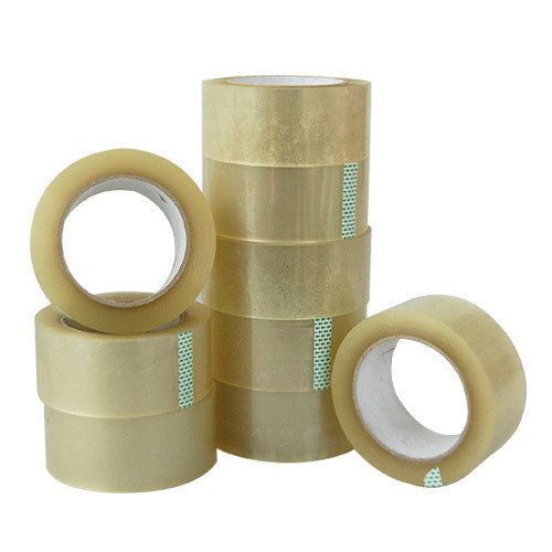 HPP BOPP Self Adhesive Tape, transparent (Size: 1" x 40 Mtr.) 12 Pcs.
