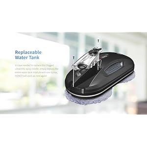 HOBOT-388 Window Glass Cleaning Automatic Smart Robot Cleaner with Ultrasonic Water Spray and Control via Smartphone or Remote HOBOT 388 Window Glass Cleaning Automatic Smart Robot Cleaner with Ultrasonic Water Spray and Control via Smartphone or Remote