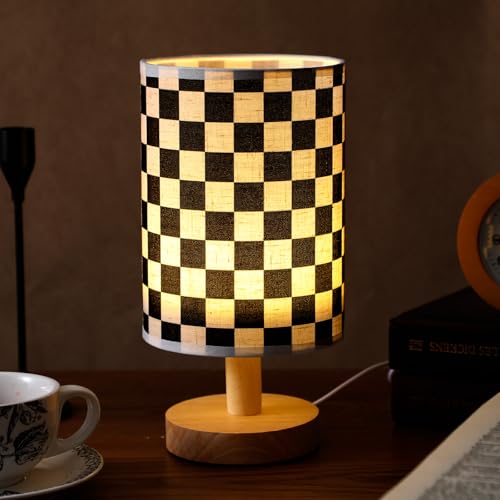 Baquler Bedside Lamp for Bedroom with USB Racing Birthday Party Gifts