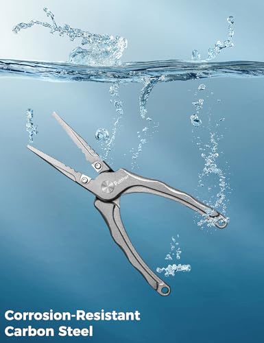 pullther fishing 6-inch Fishing Pliers,Carbon Steel Fishing Tools - image 4