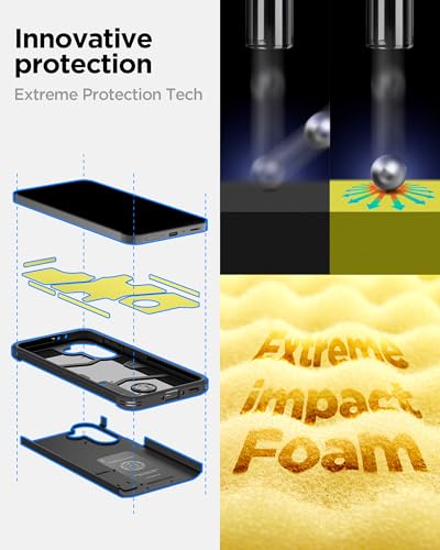 Image of Spigen Tough Armor Case for Samsung Galaxy A37 5G, Black