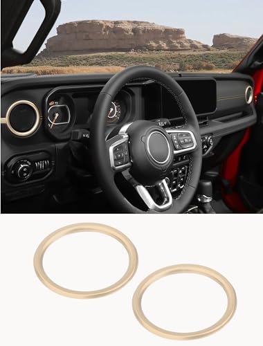 Savadicar HVAC Air Vent Trim Covers for 2024+ Jeep Wrangler