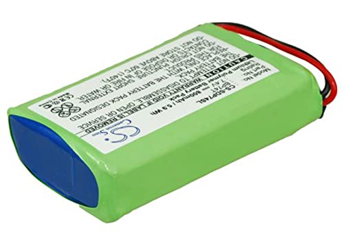 SPANN Battery Replacement for Dogtra 3502NCP Super X Collar, 3502NCP Transmitter, Transmitter 2500B, Transmitter 2500T, Transmitter 2502B, Part No: BP74T 7.4V