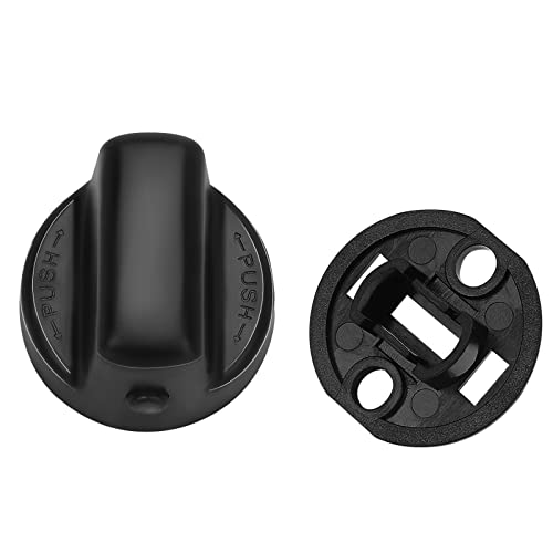 Ignition Key Knob Push Turn Switch & Insert Set Replacement for 2007-2015 Mazda CX-9 2006-2007 Mazda 6 2007-2011 CX7 | Replaces D461-66-141A-02 D6Y1-76-142 D46166141A02 - keyless Start Ignition Button